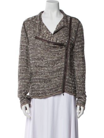 Max Mara Tweed Pattern Jacket