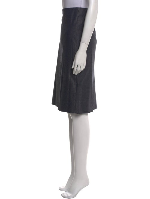 Max Mara Virgin Wool Knee-Length Skirt