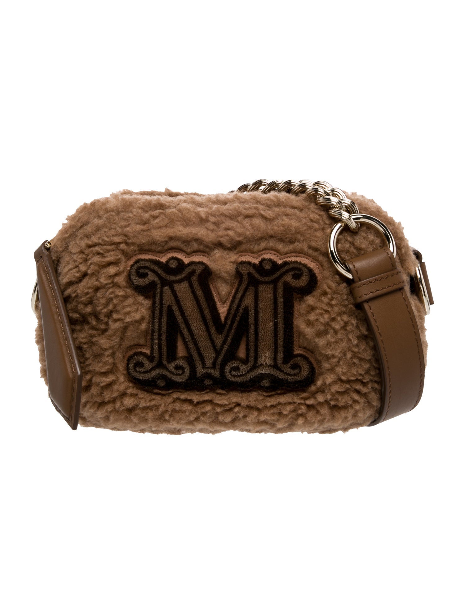 Max Mara Shearling Crossbody Bag