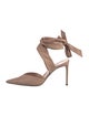 Max Mara Leather D'Orsay Pumps