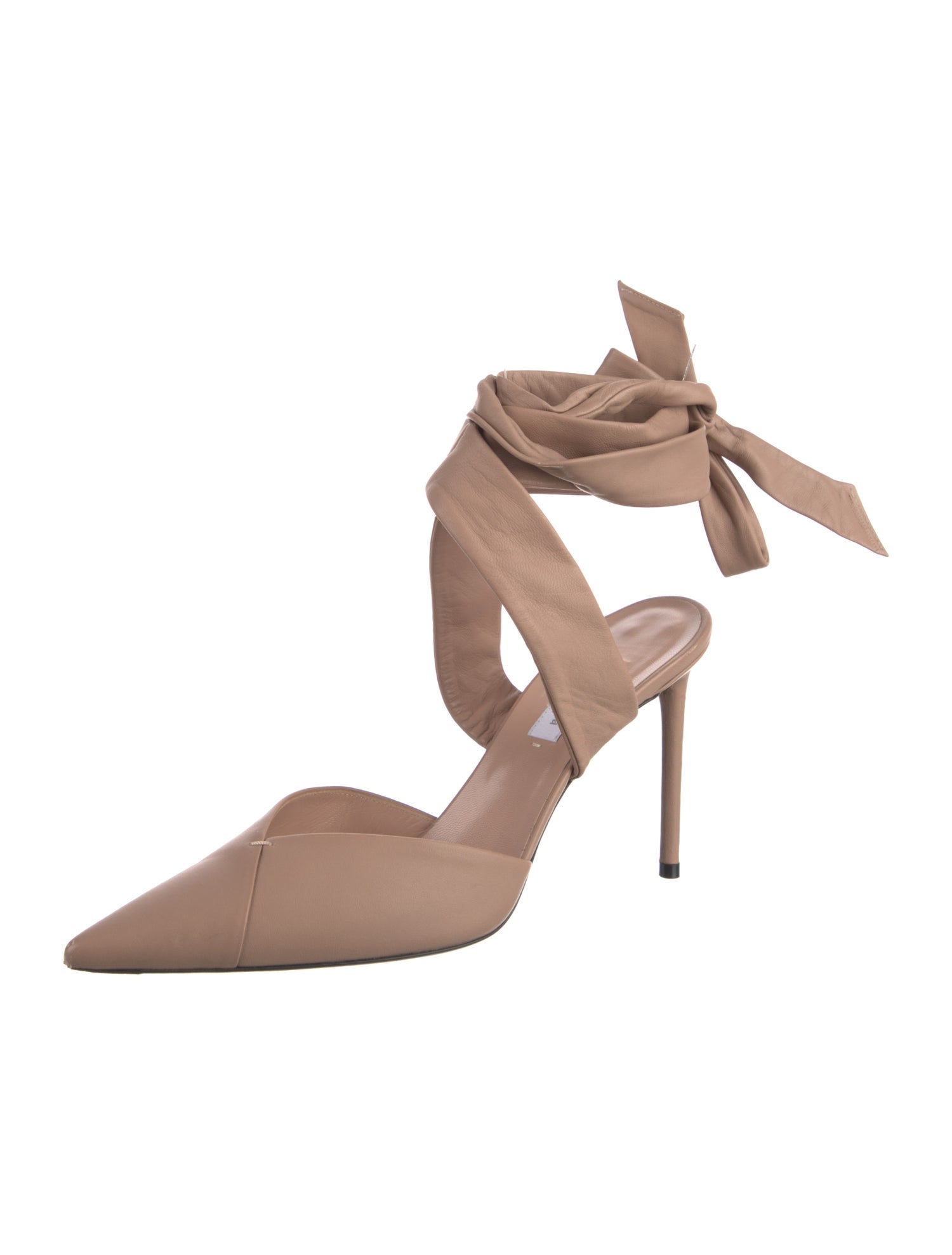 Max Mara Leather D'Orsay Pumps