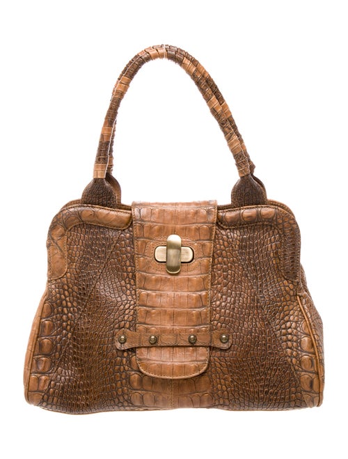 Max Mara Leather Top Handle Bag