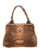 Max Mara Leather Top Handle Bag