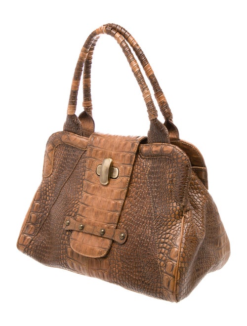 Max Mara Leather Top Handle Bag