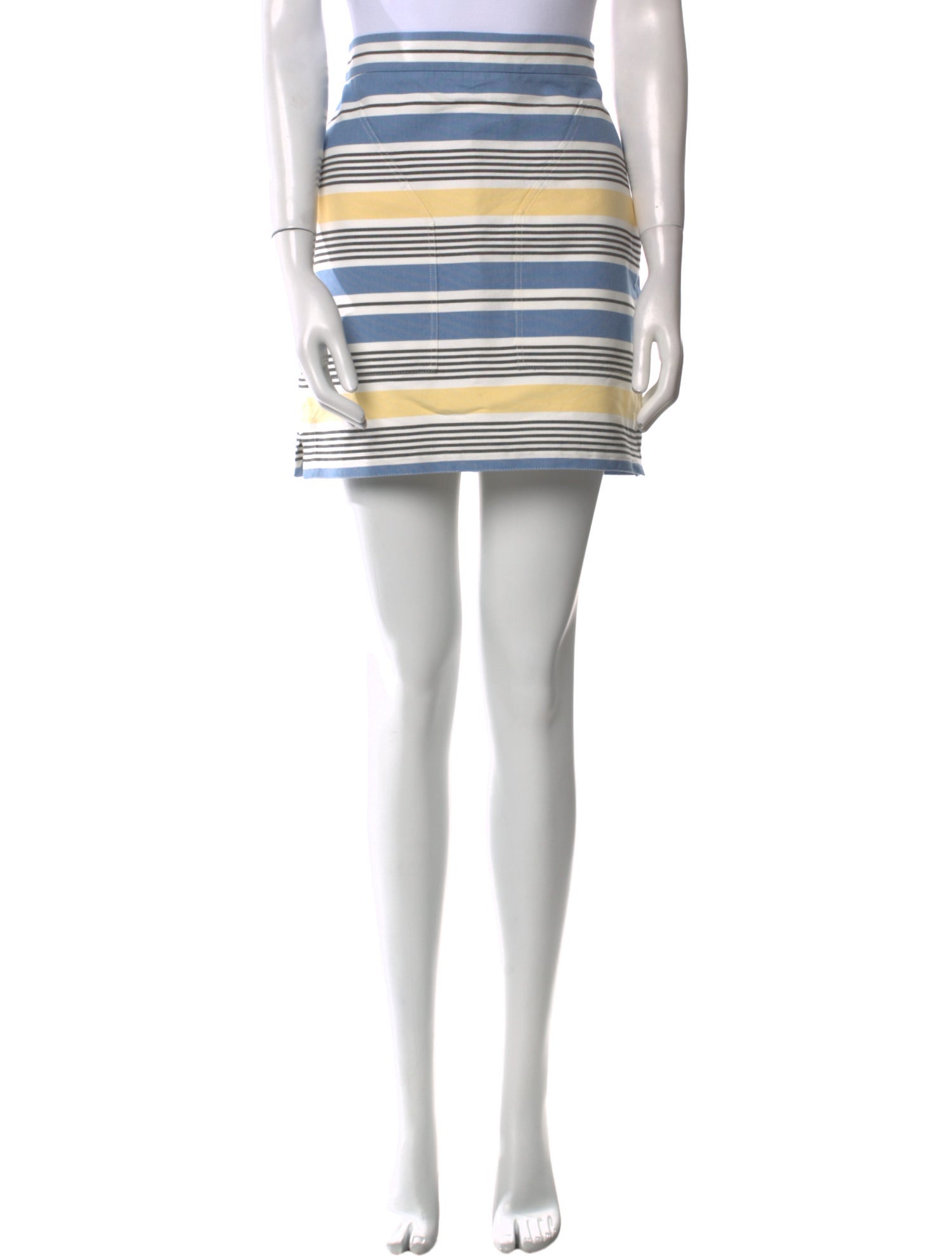 Max Mara Striped Mini Skirt