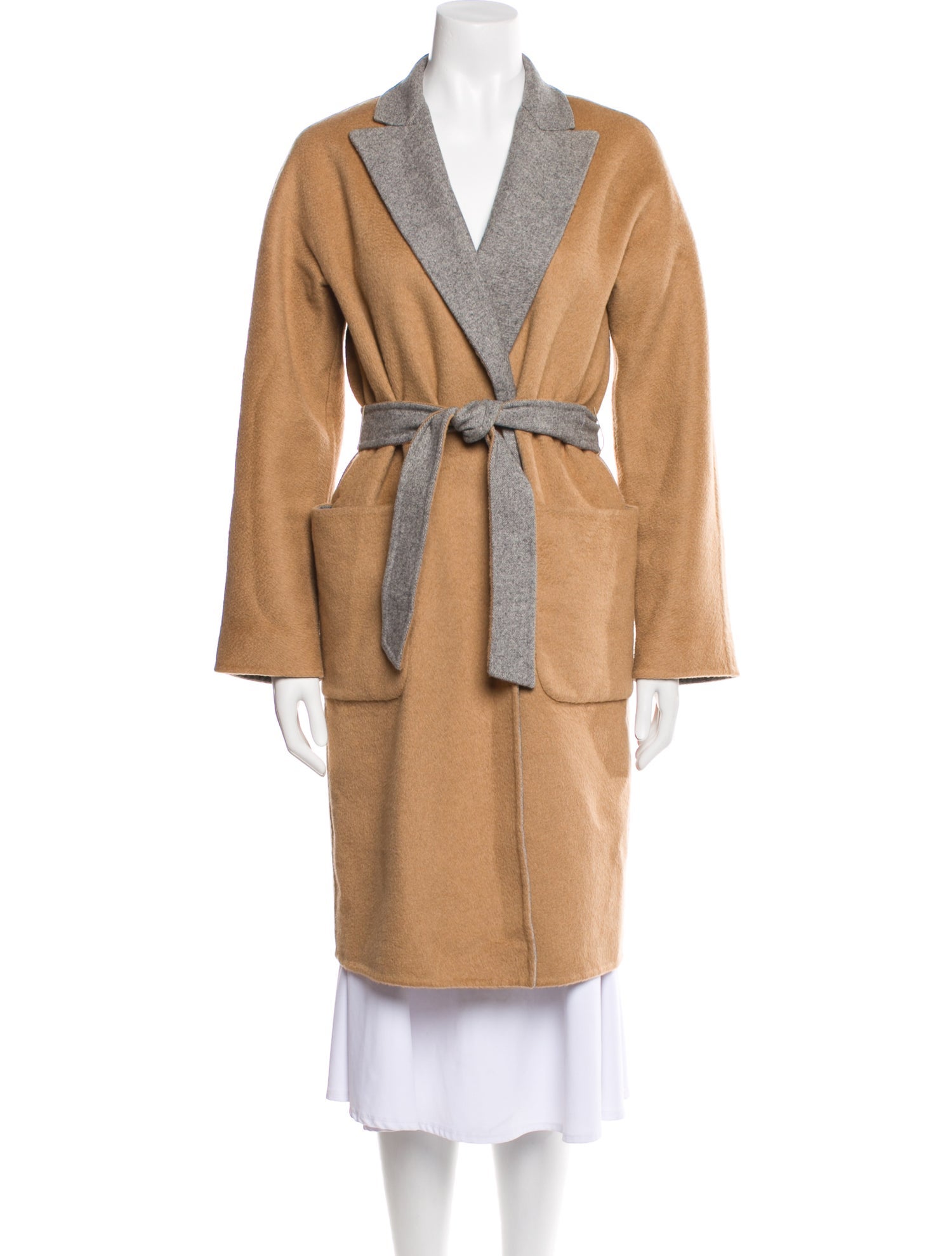 Max Mara Camel Hair Trench Coat