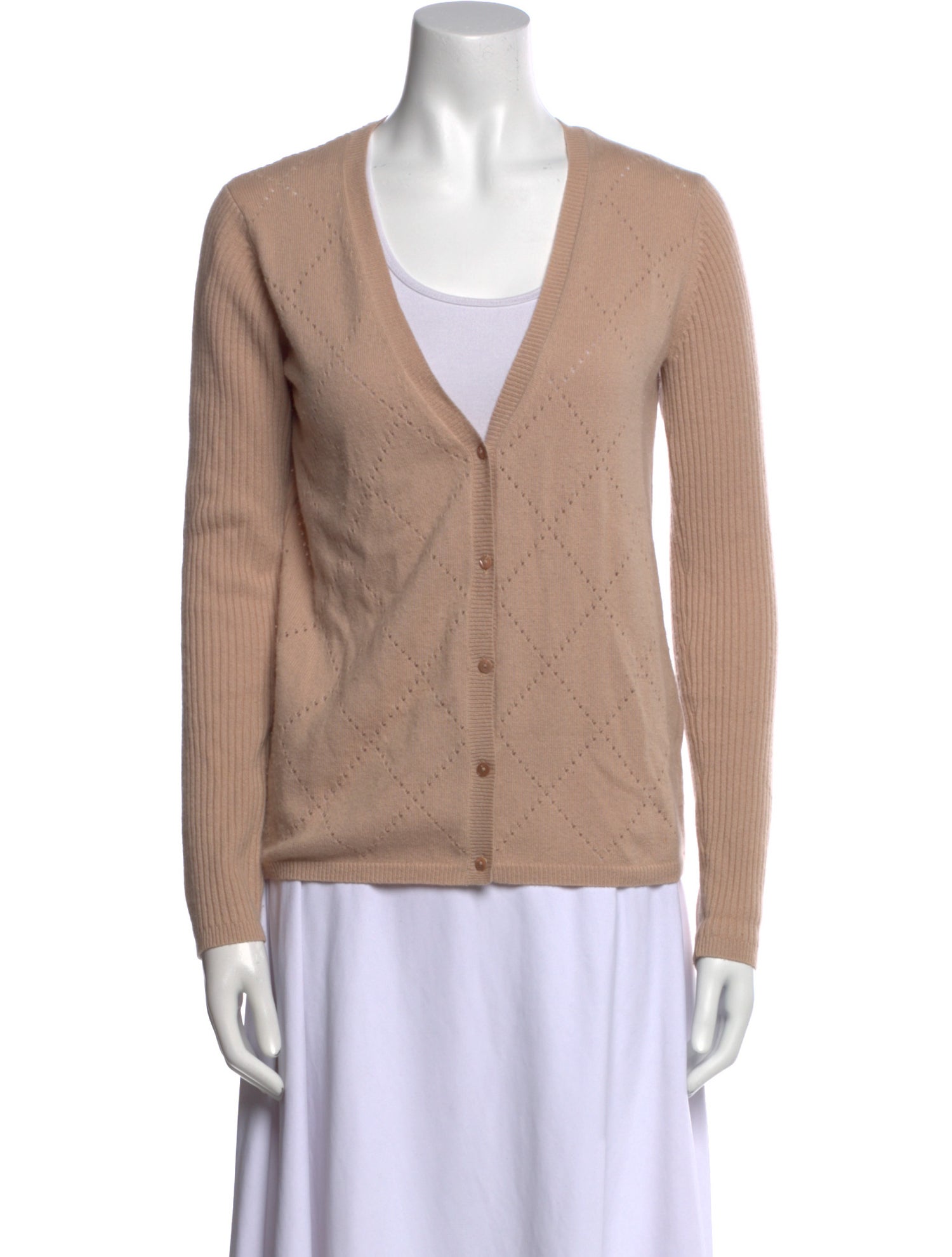Max Mara Wool V-Neck Sweater