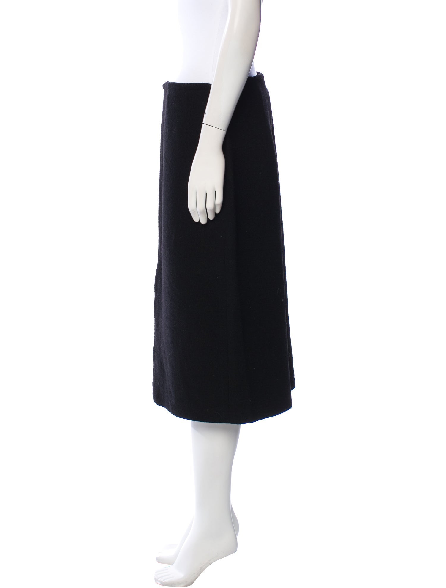 Max Mara Wool Knee-Length Skirt