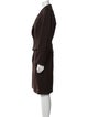 Max Mara Virgin Wool Pleated Accents Skirt Set