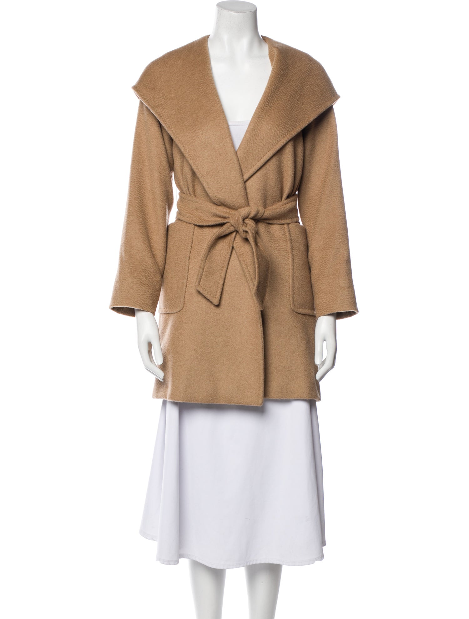 Max Mara Camel Hair Peacoat
