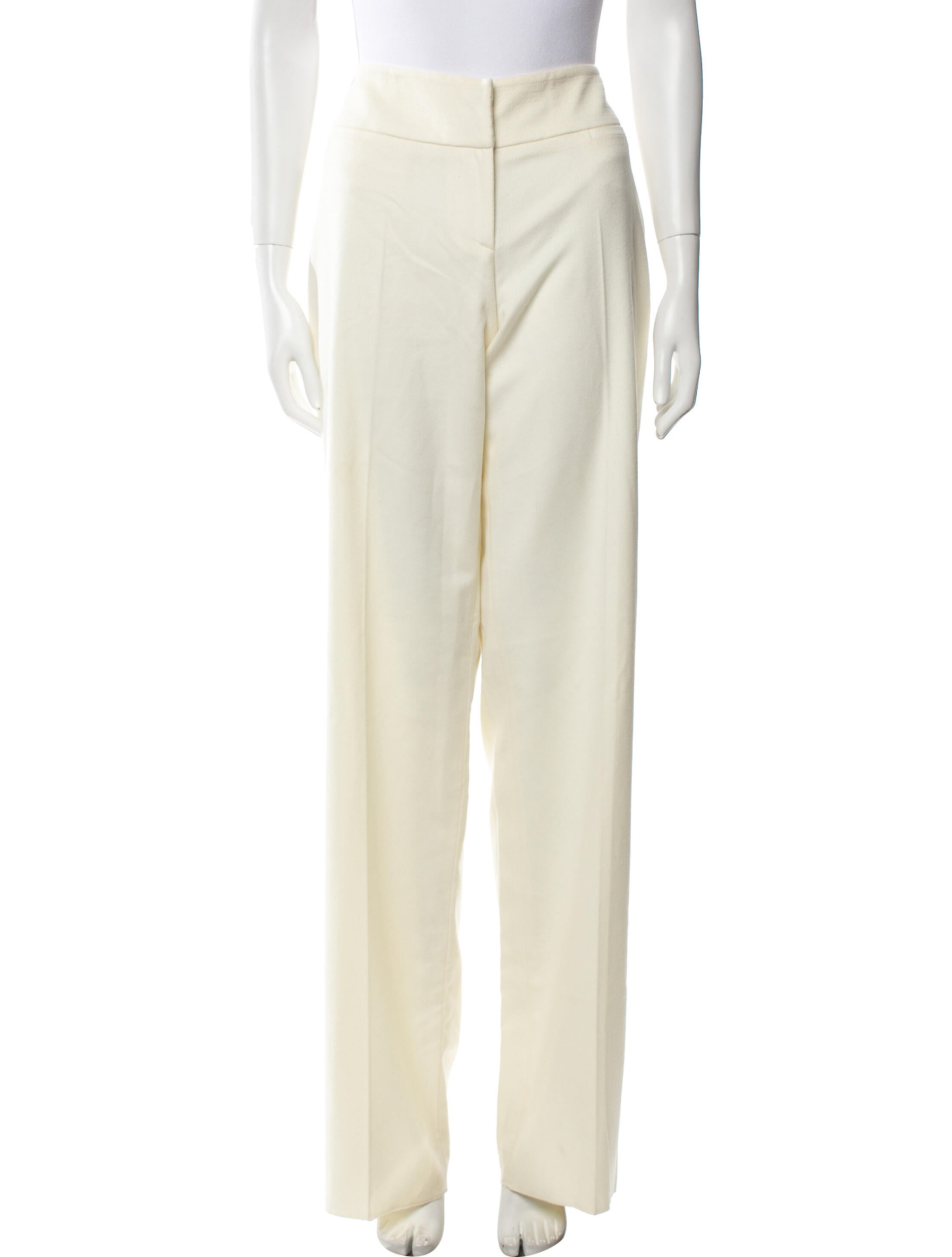 Max Mara Virgin Wool Wide Leg Pants