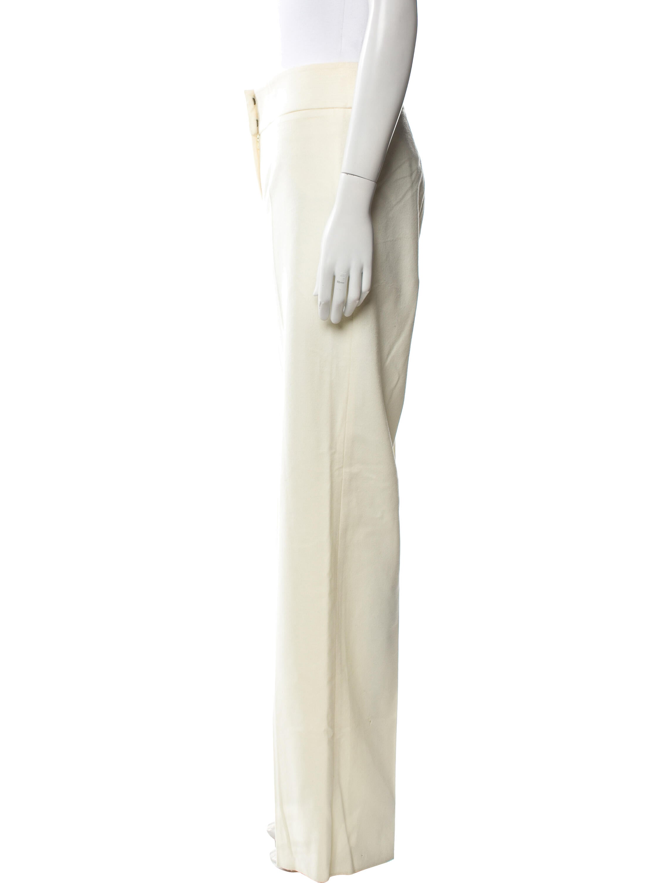 Max Mara Virgin Wool Wide Leg Pants