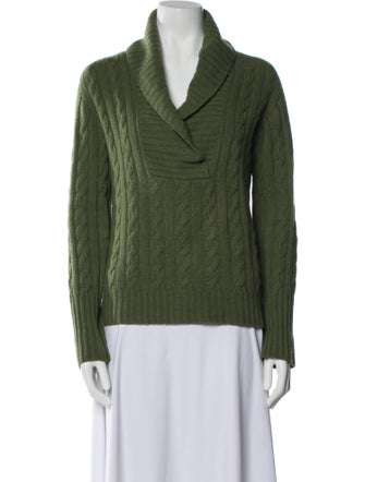 Max Mara Virgin Wool Cowl Neck Sweater
