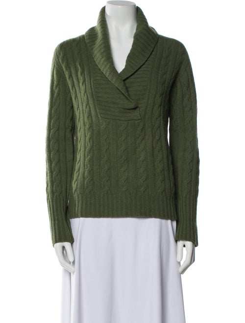 Max Mara Virgin Wool Cowl Neck Sweater