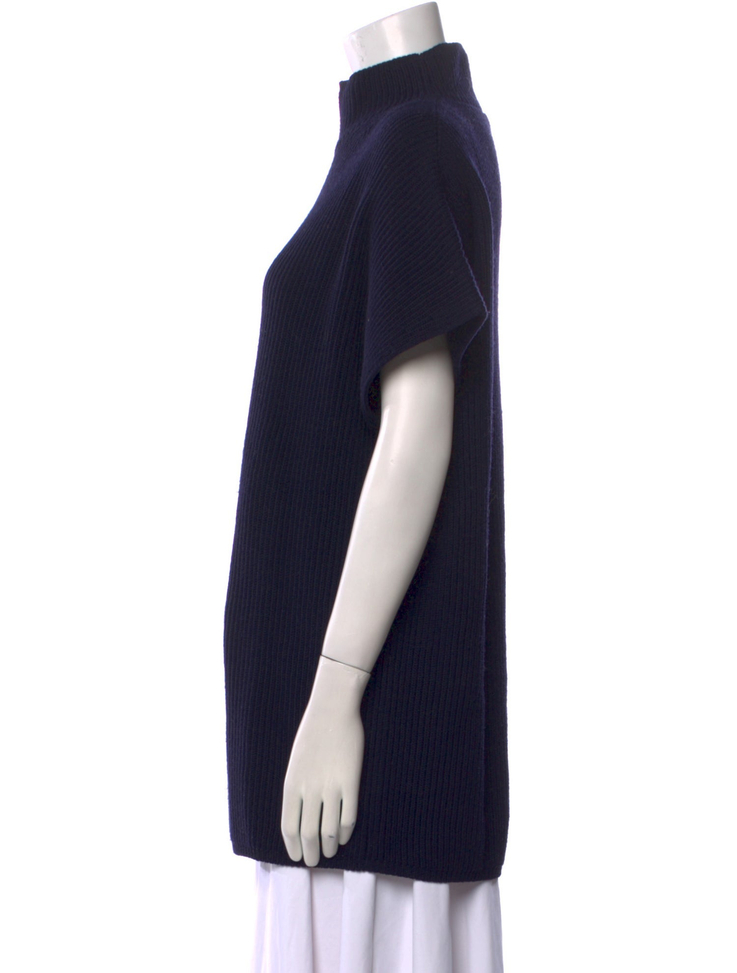 Max Mara Wool Mock Neck Sweater