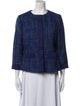 Max Mara Tweed Pattern Jacket