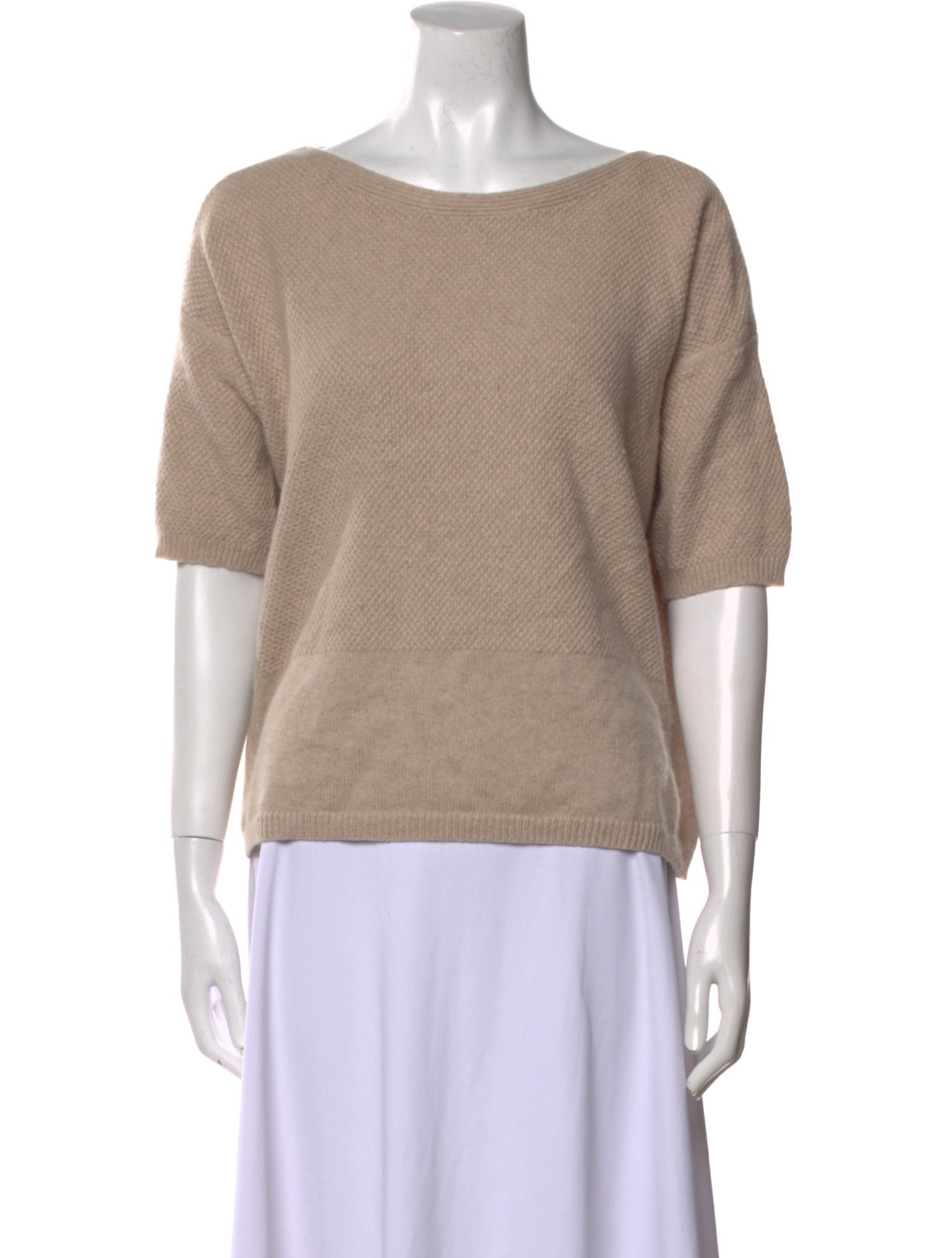 Max Mara Cashmere Bateau Neckline Sweater