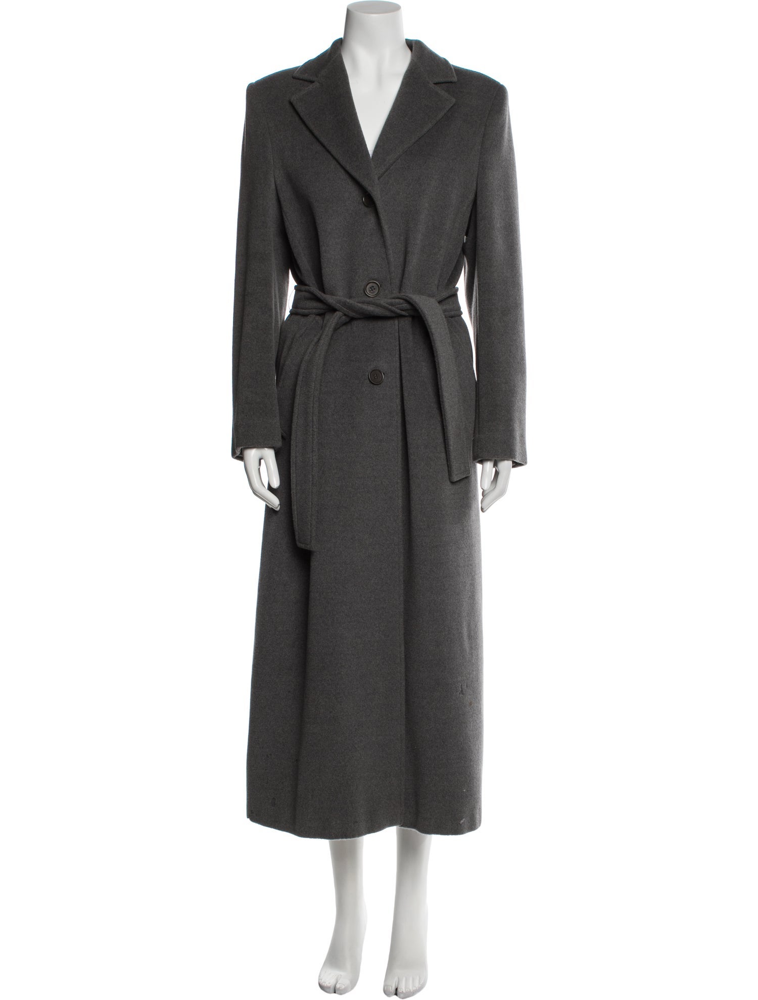 Max Mara Virgin Wool Trench Coat