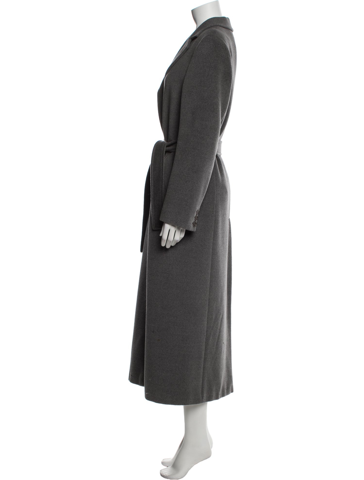 Max Mara Virgin Wool Trench Coat