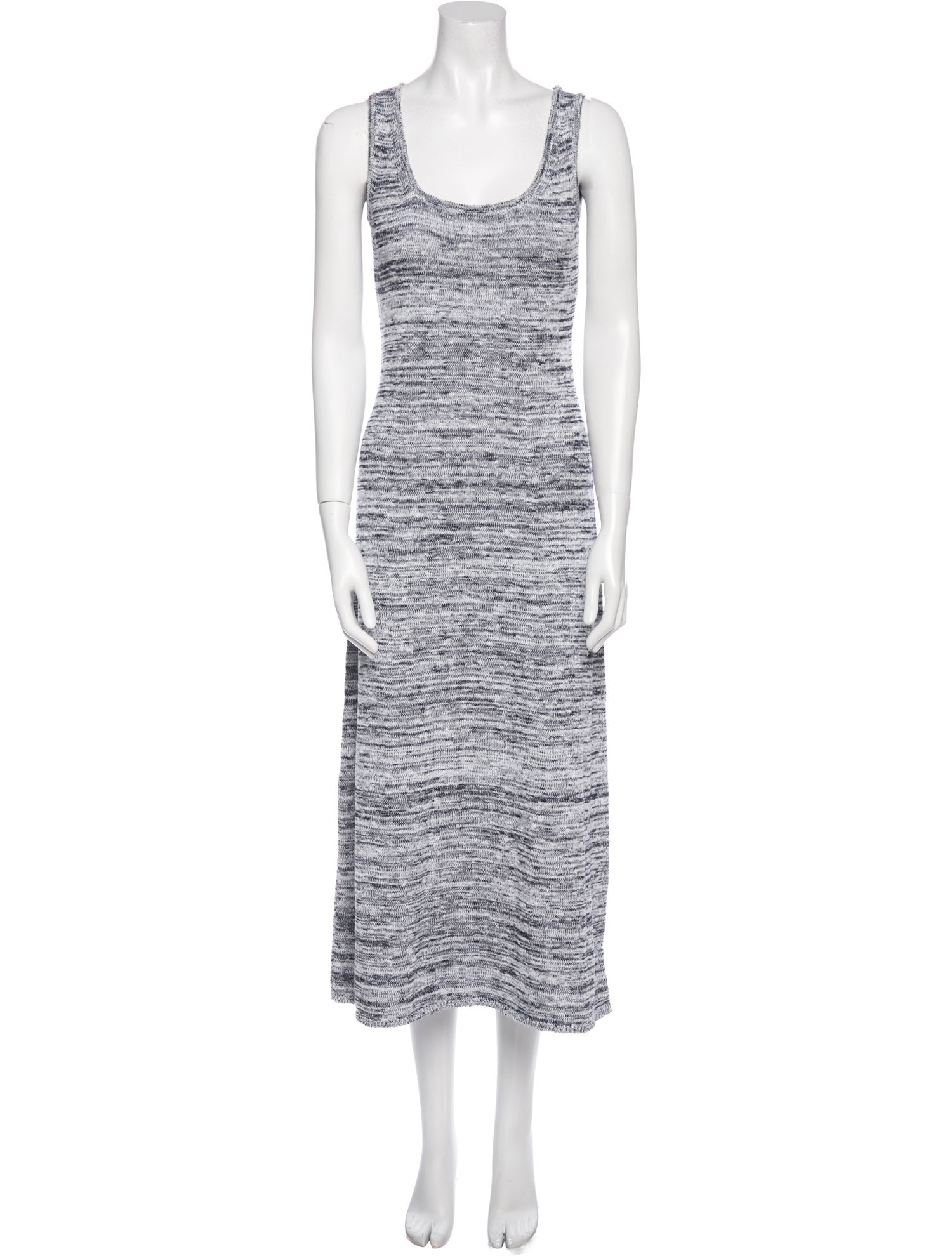 Max Mara Striped Long Dress