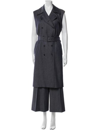 Max Mara Virgin Wool Pant Set