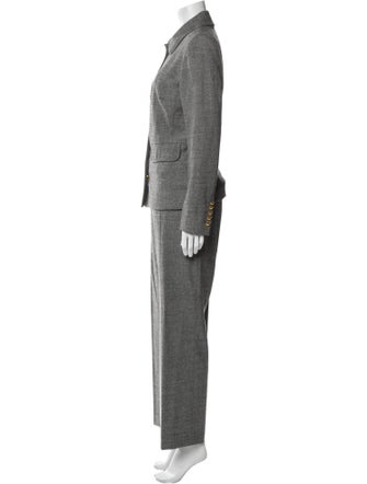 Escada Virgin Wool Pant Set