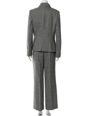 Escada Virgin Wool Pant Set