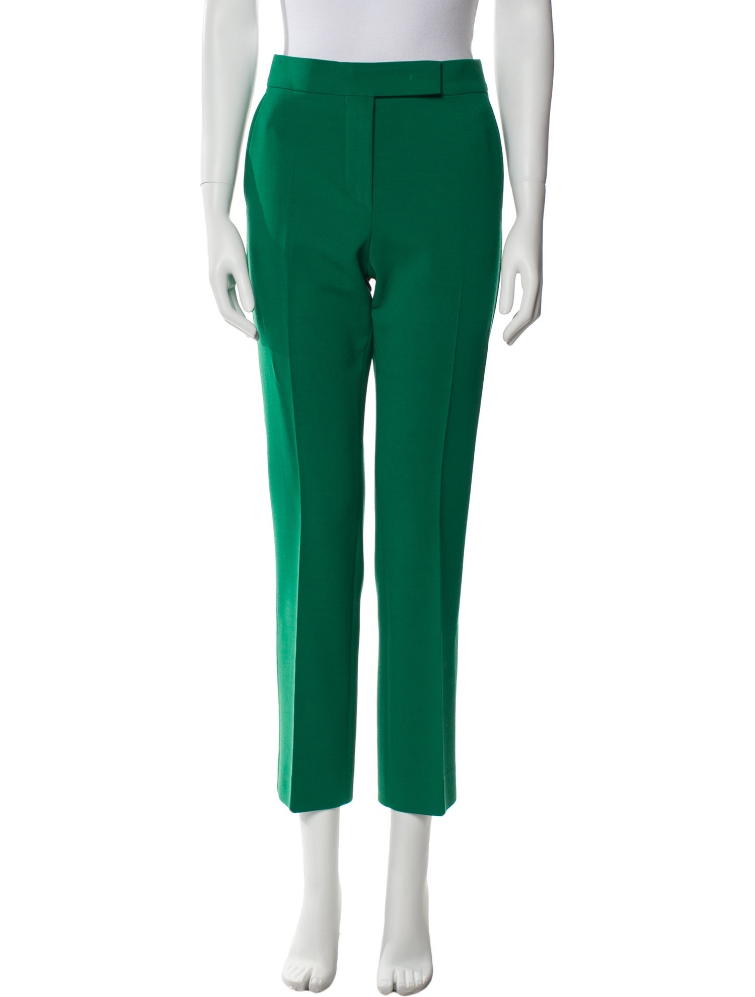 Max Mara Virgin Wool Straight Leg Pants