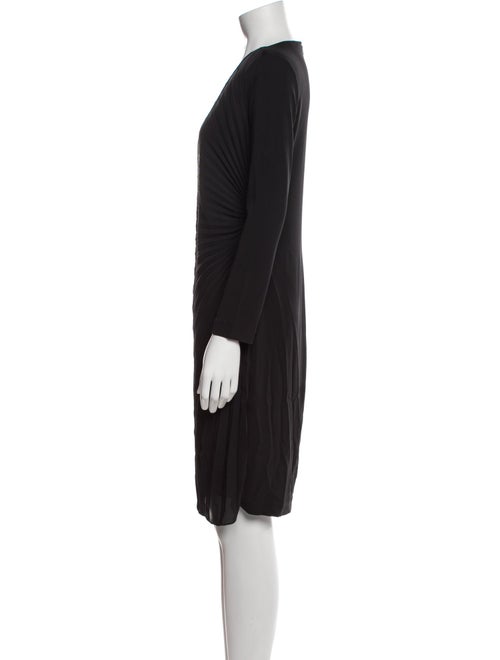 Max Mara Scoop Neck Knee-Length Dress
