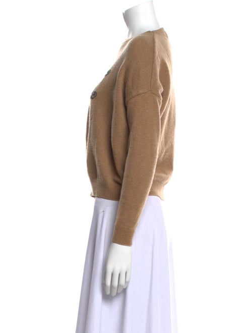 Max Mara Graphic Print Mock Neck Sweater