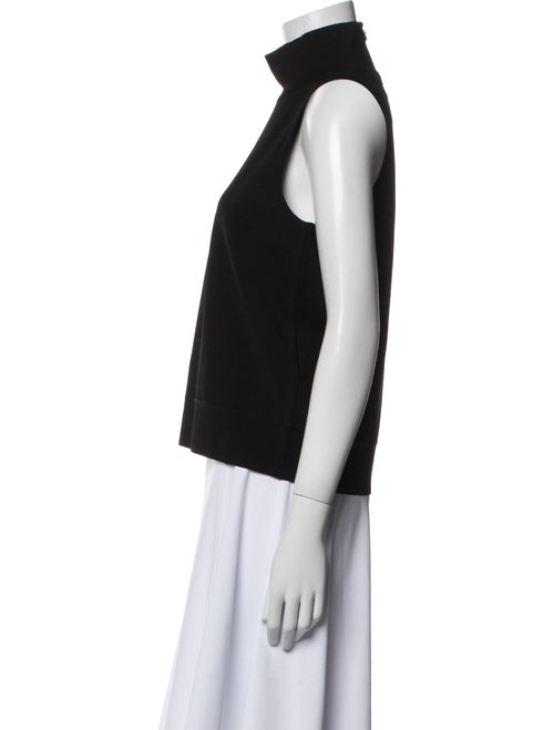 Max Mara Turtleneck Sleeveless Top