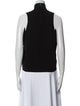 Max Mara Turtleneck Sleeveless Top