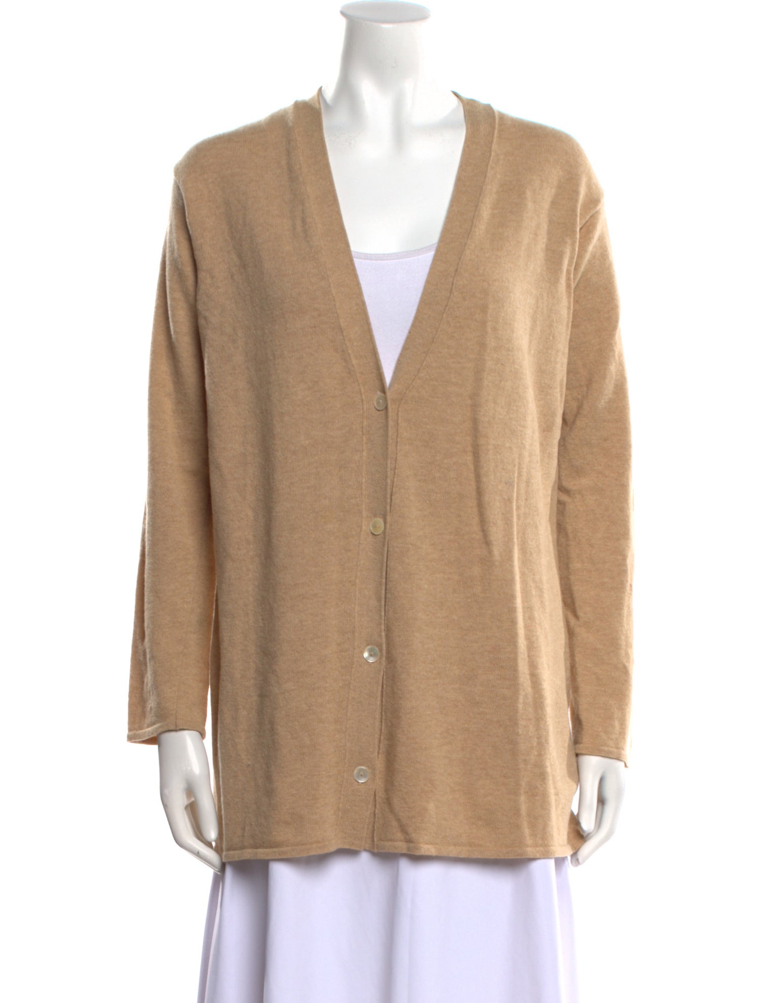 Max Mara Virgin Wool V-Neck Sweater