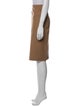 Max Mara Camel Hair Knee-Length Skirt