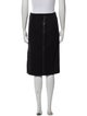 Max Mara Virgin Wool Knee-Length Skirt