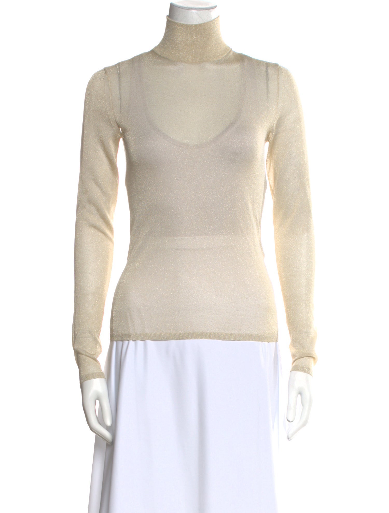 Max Mara Turtleneck Long Sleeve Sweatshirt