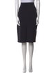 Max Mara Virgin Wool Knee-Length Skirt