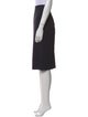 Max Mara Virgin Wool Knee-Length Skirt