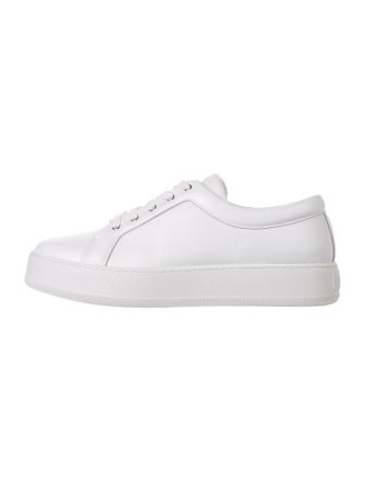 Max Mara Leather Sneakers
