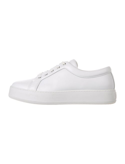 Max Mara Leather Sneakers