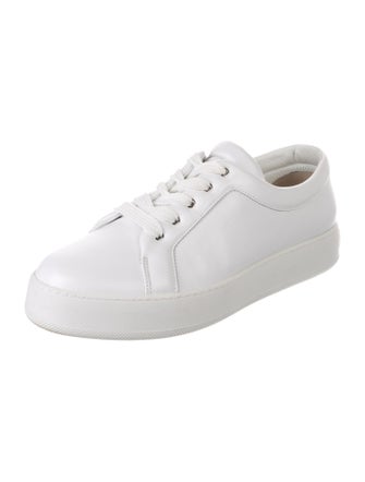 Max Mara Leather Sneakers