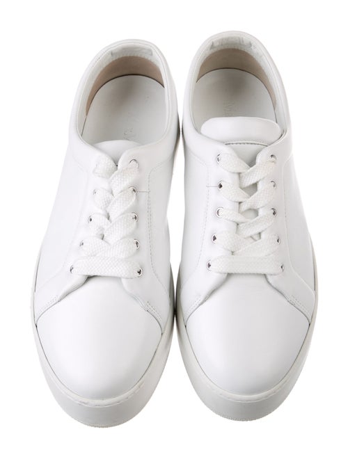 Max Mara Leather Sneakers