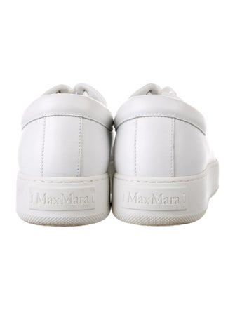 Max Mara Leather Sneakers