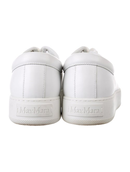 Max Mara Leather Sneakers