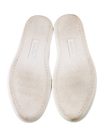 Max Mara Leather Sneakers