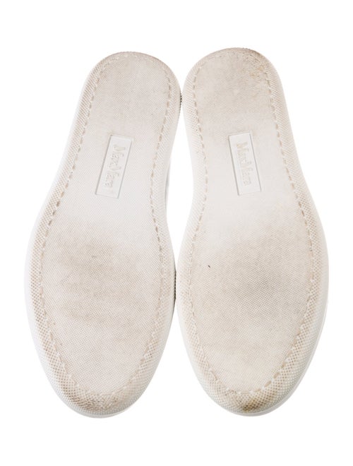 Max Mara Leather Sneakers