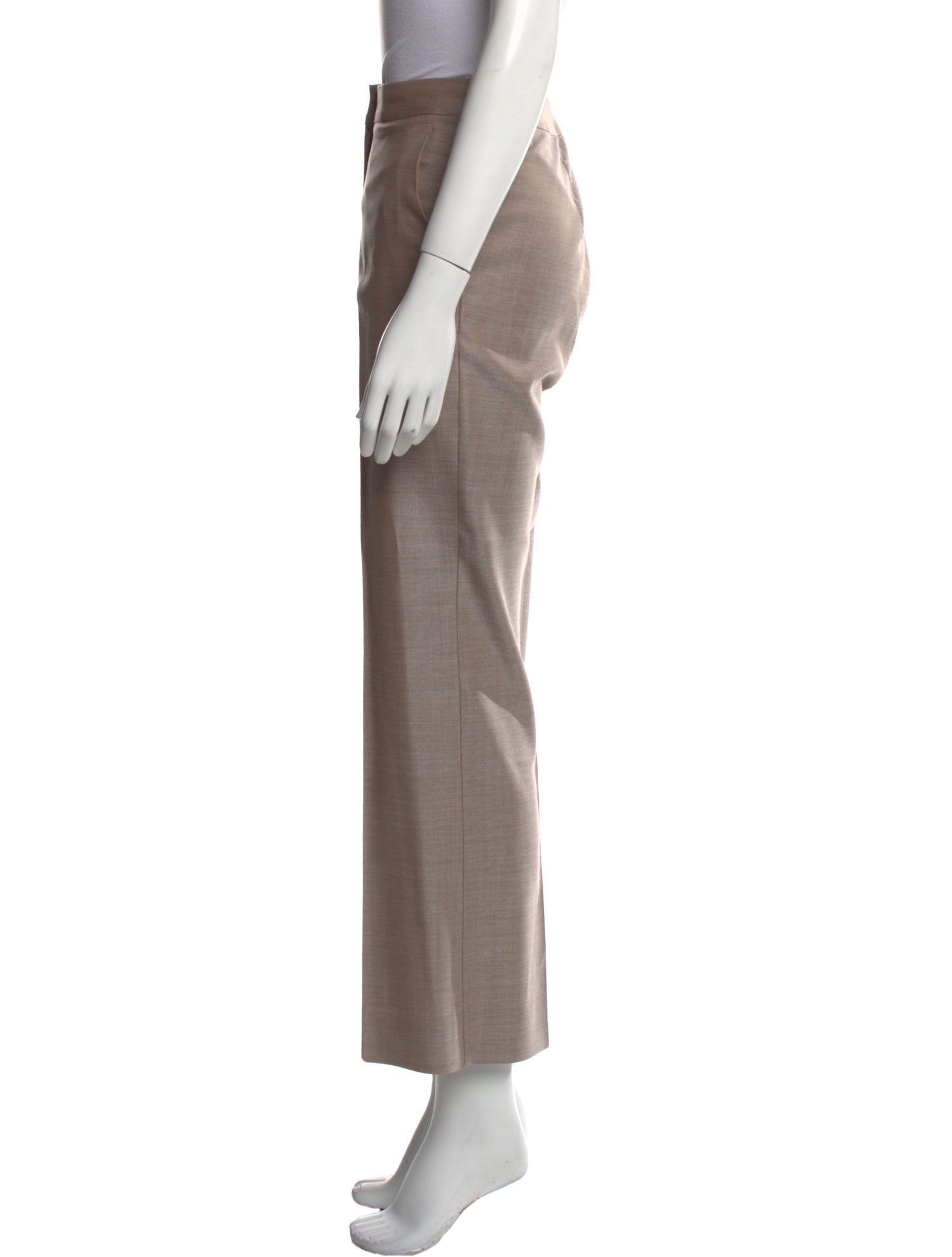 Max Mara Virgin Wool Wide Leg Pants