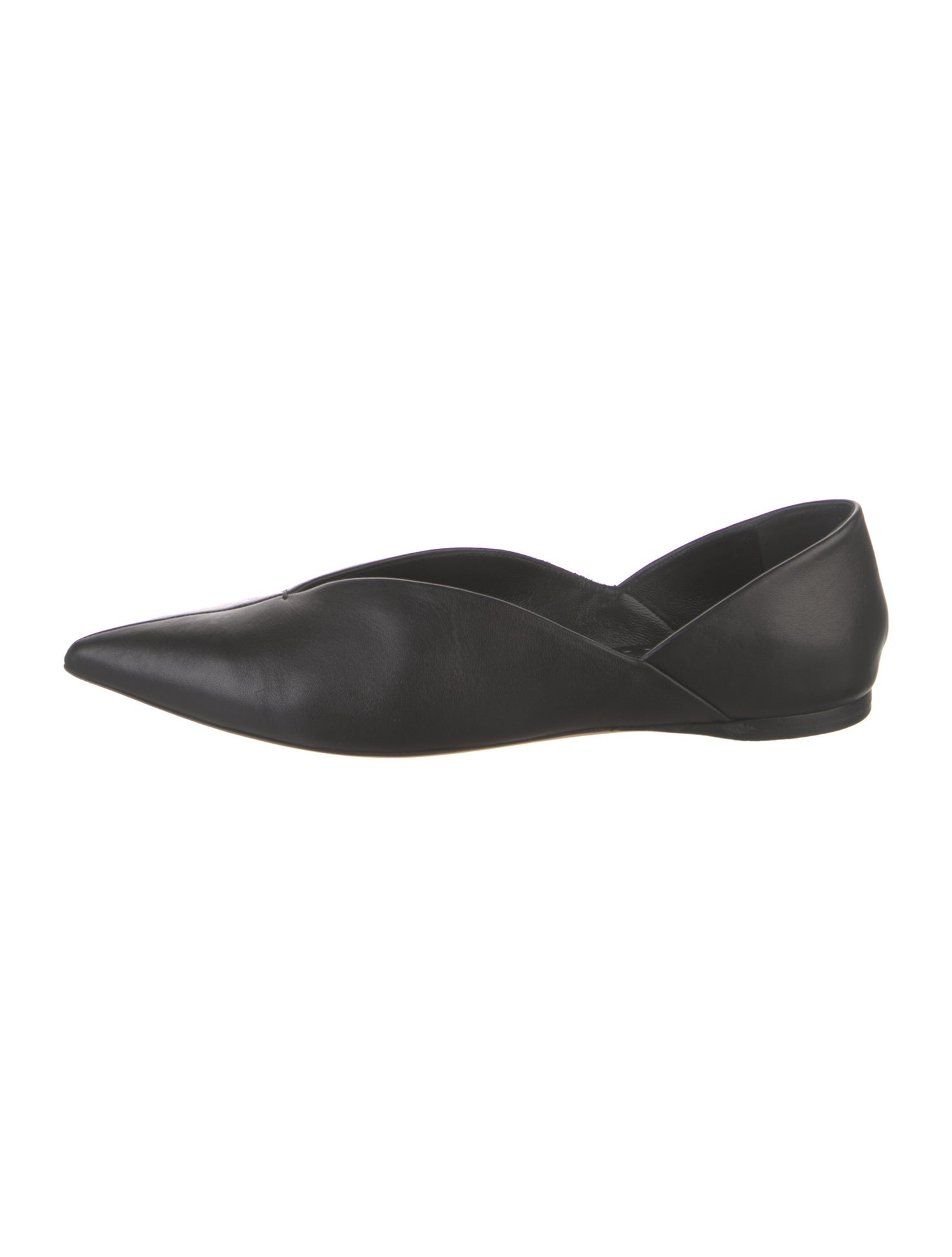 Max Mara Leather Flats