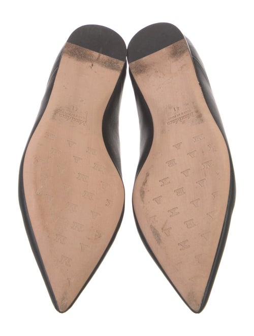 Max Mara Leather Flats