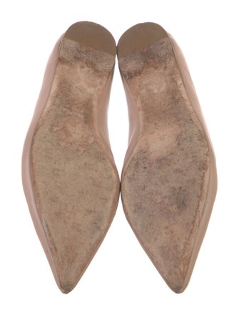 Max Mara Leather Flats